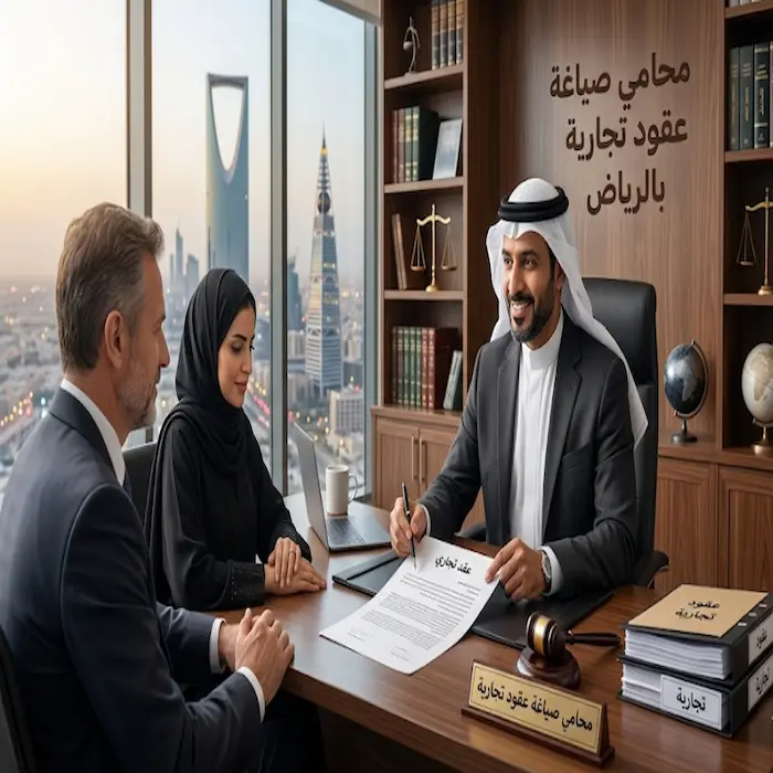 محامي صياغة عقود تجارية بالرياض