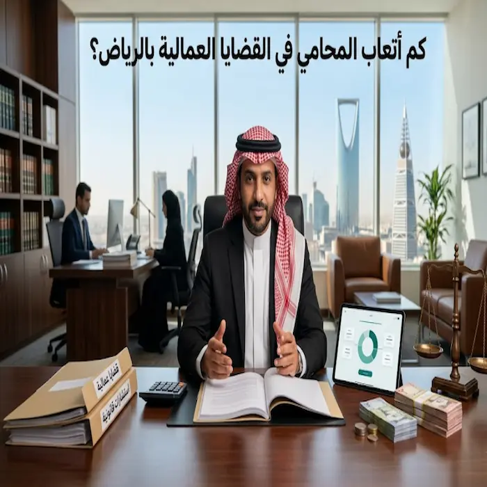 كم أتعاب المحامي في القضايا العمالية بالرياض؟