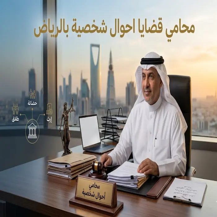 محامي قضايا احوال شخصية بالرياض