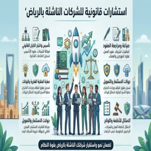 استشارات قانونية للشركات الناشئة بالرياض