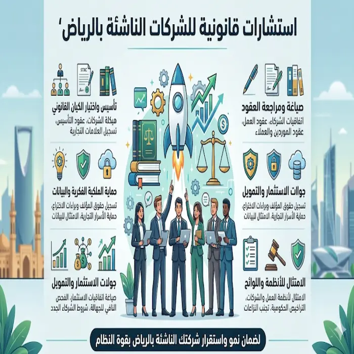 استشارات قانونية للشركات الناشئة بالرياض