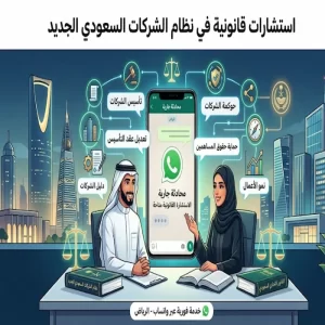 استشارات قانونية في نظام الشركات السعودي الجديد