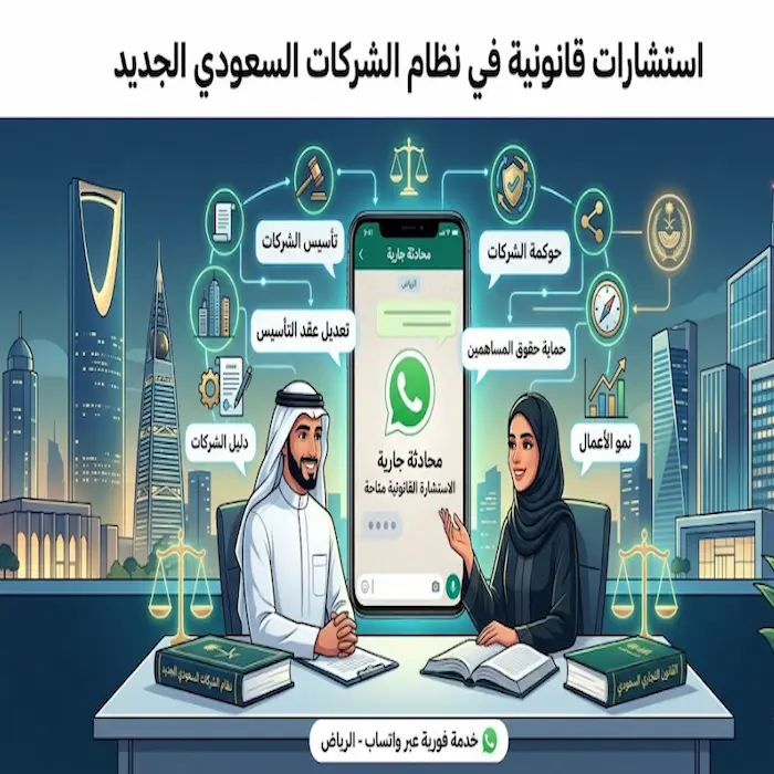 استشارات قانونية في نظام الشركات السعودي الجديد