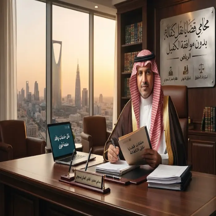 محامي قضايا نقل كفالة بدون موافقة الكفيل الرياض