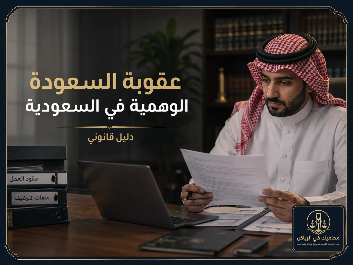 غلاف عقوبة السعودة الوهمية في السعودية