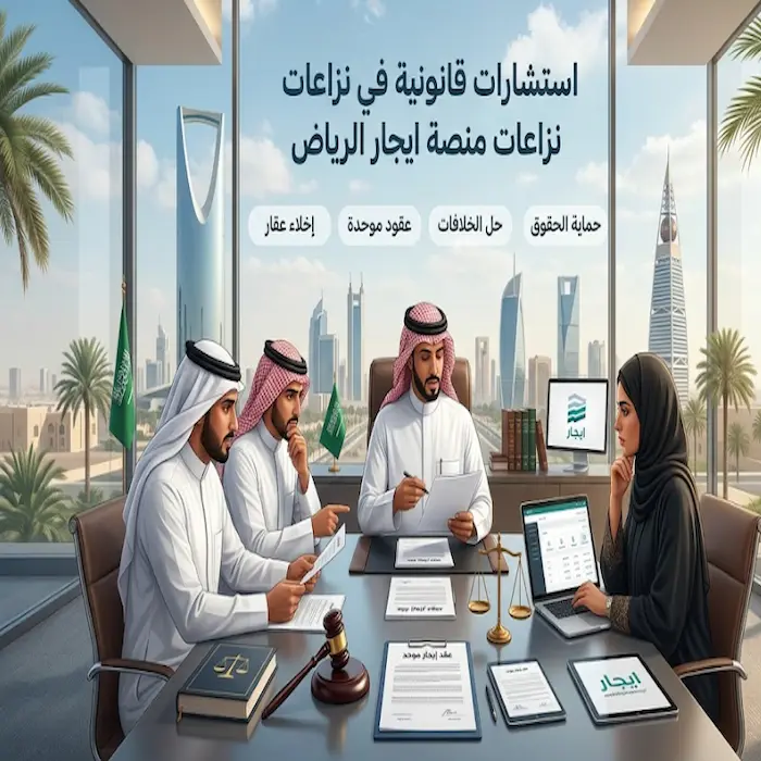 استشارات قانونية في نزاعات منصة ايجار الرياض