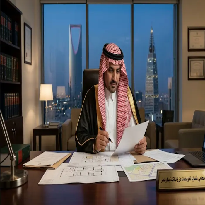 محامي قضايا تعويضات نزع الملكية بالرياض