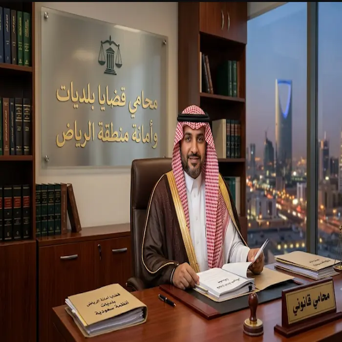 محامي قضايا بلديات وامانة منطقة الرياض