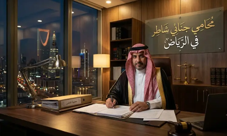 محامي جنائي شاطر في الرياض