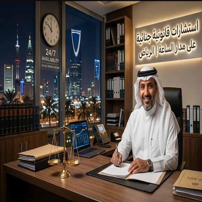 استشارات قانونية جنائية على مدار الساعة الرياض