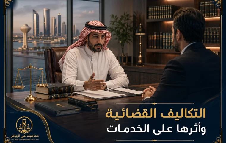 غلاف التكاليف القضائية وأثرها على الخدمات
