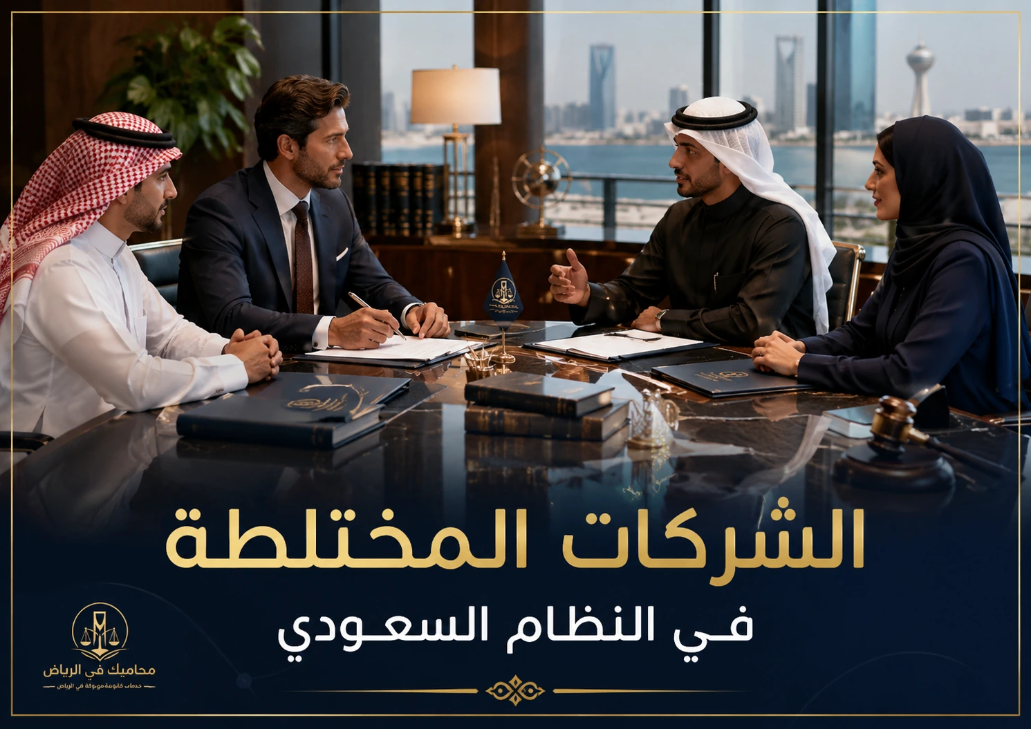 الشركات المختلطة في النظام السعودي