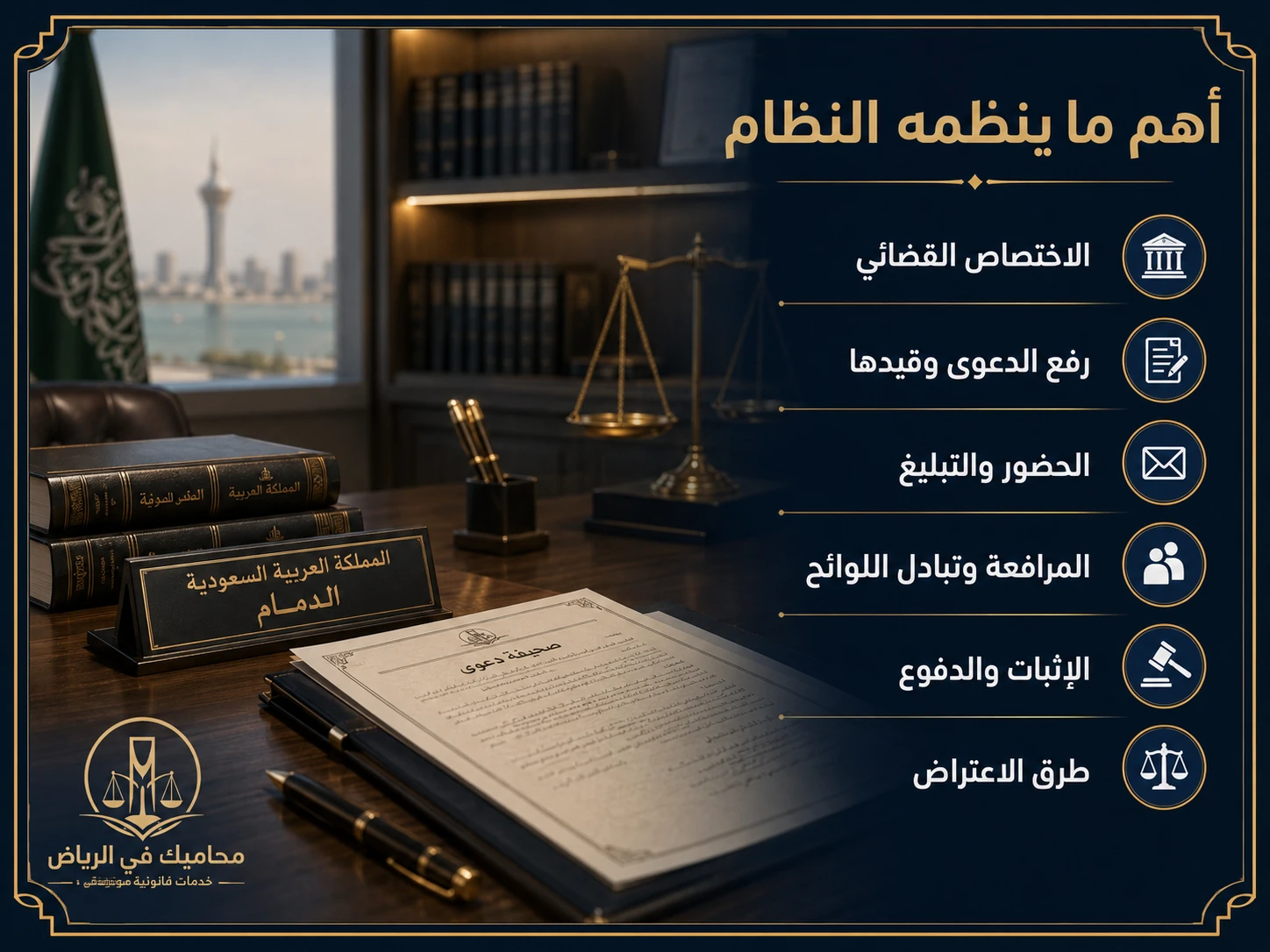 إنفوجرافيك يوضح أهم ما ينظمه النظام