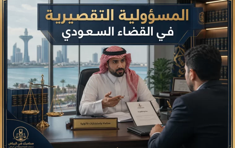 غلاف المسؤولية التقصيرية في القضاء السعودي