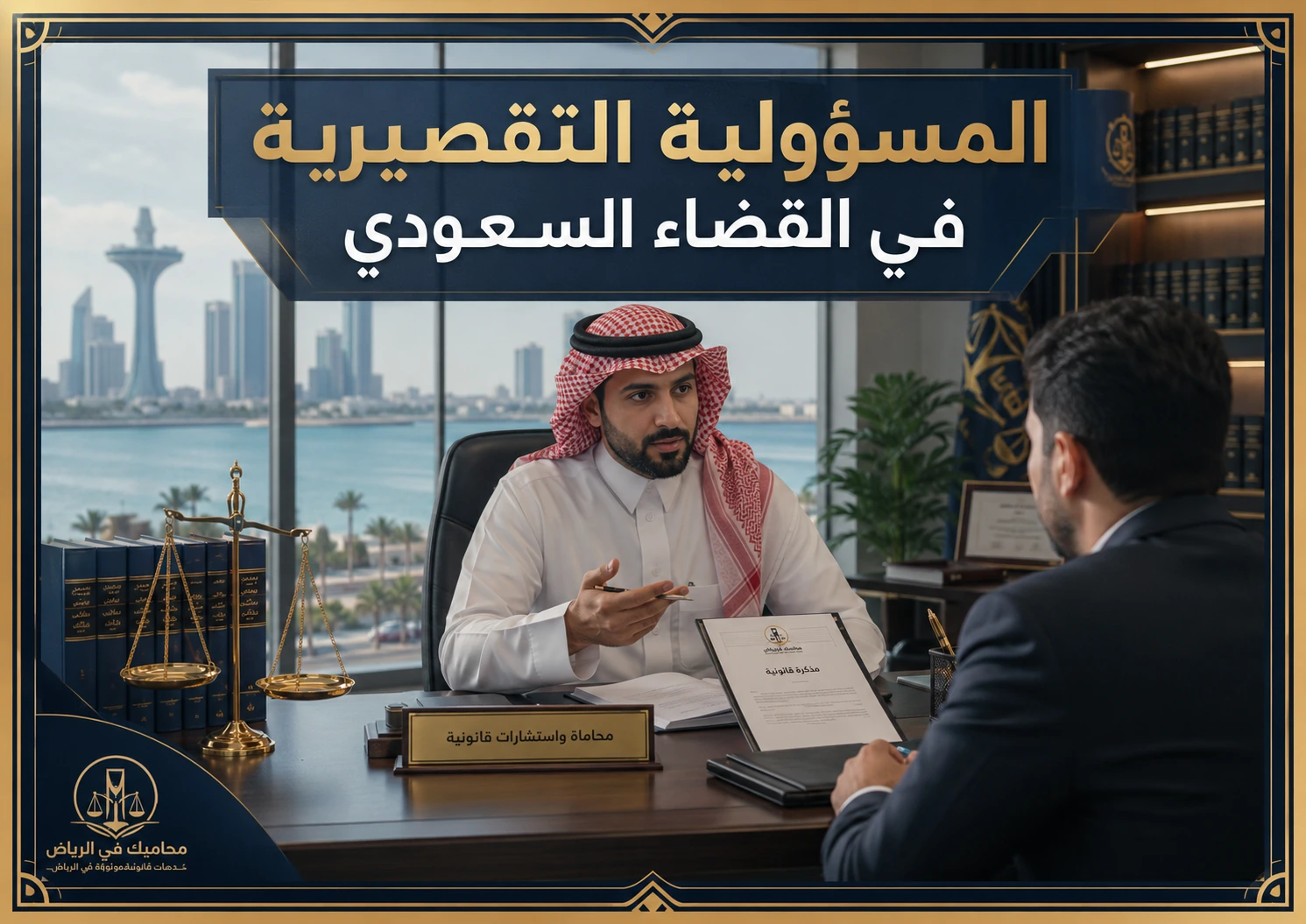 غلاف المسؤولية التقصيرية في القضاء السعودي