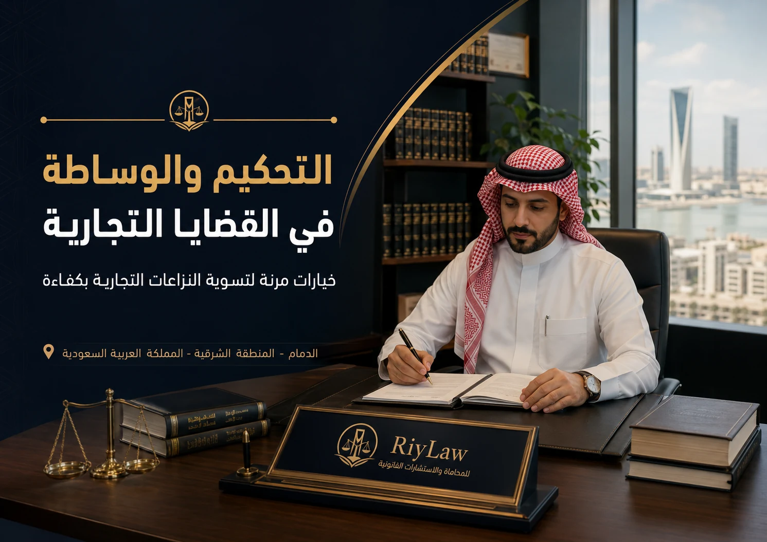 التحكيم والوساطة في القضايا التجارية