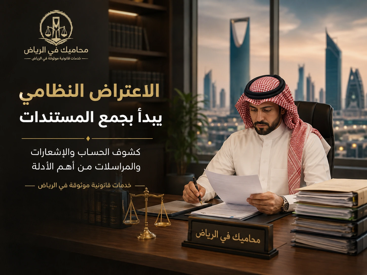 الاعتراض النظامي يبدأ بجمع المستندات
