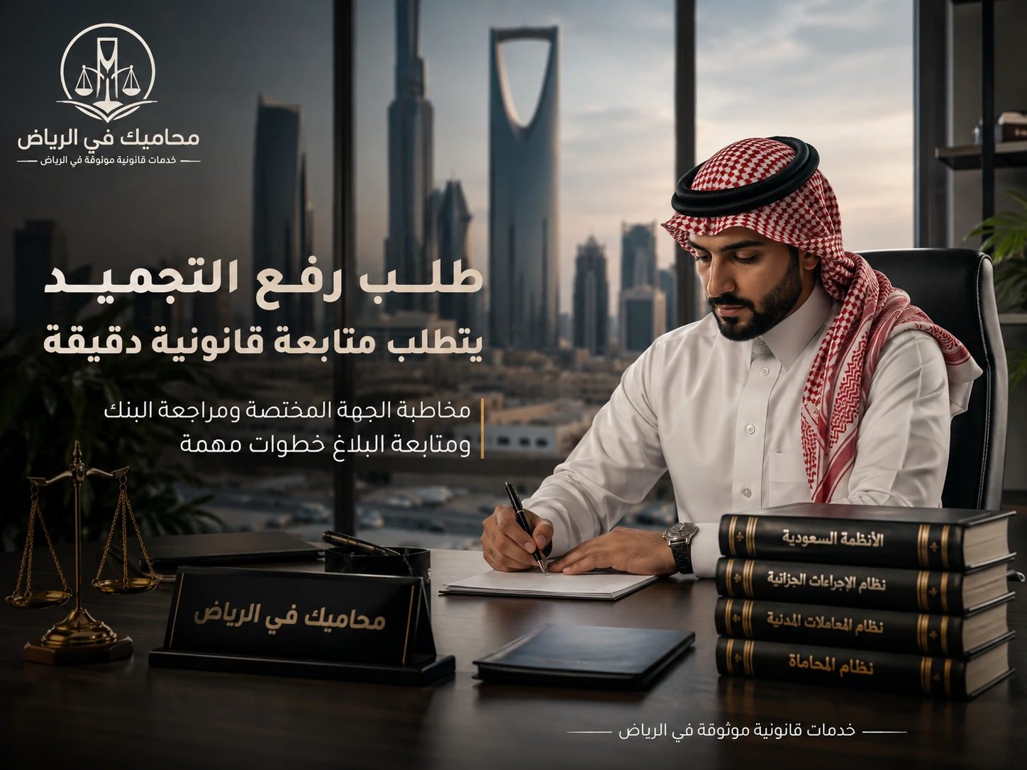 طلب رفع التجميد يتطلب متابعة قانونية دقيقة