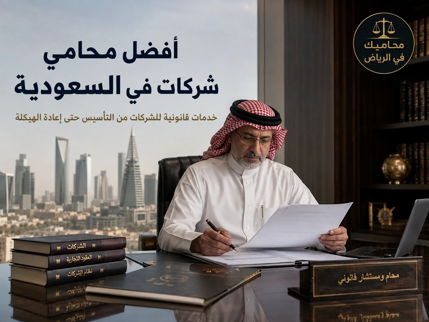 أفضل محامي شركات في السعودية