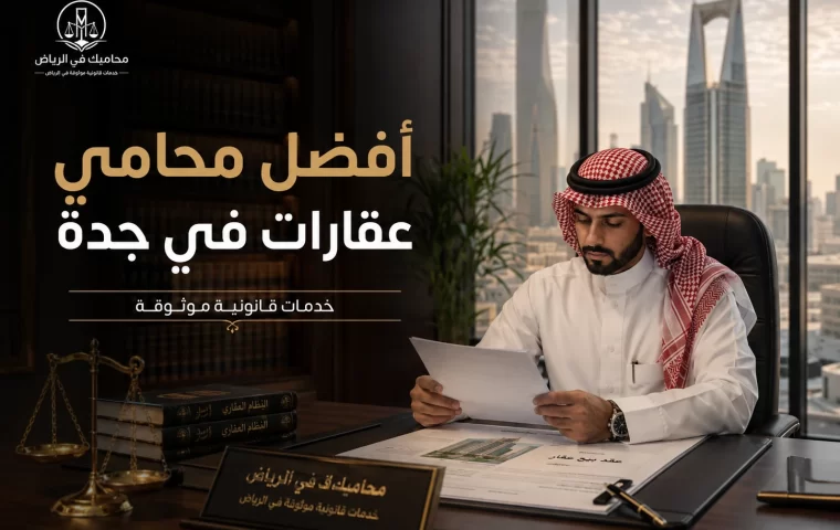 أفضل محامي عقارات في جدة