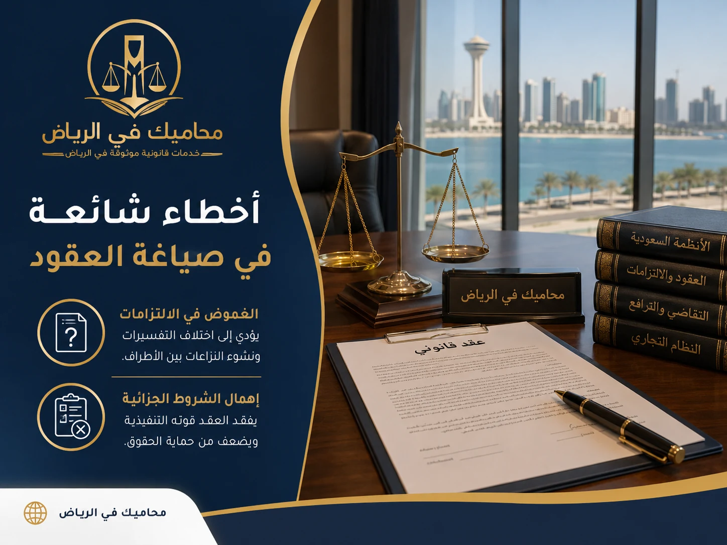 أخطاء شائعة في صياغة العقود