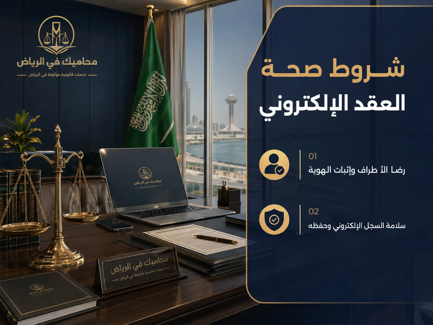 شروط صحة العقد الإلكتروني