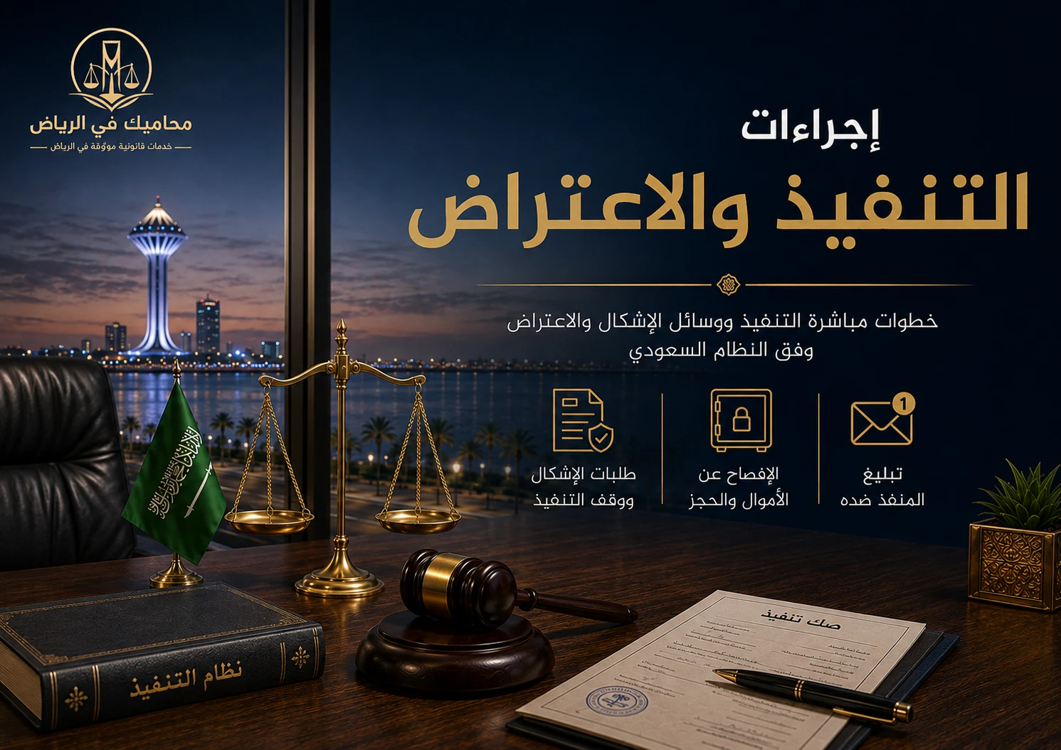 إجراءات التنفيذ والاعتراض أمام محكمة التنفيذ