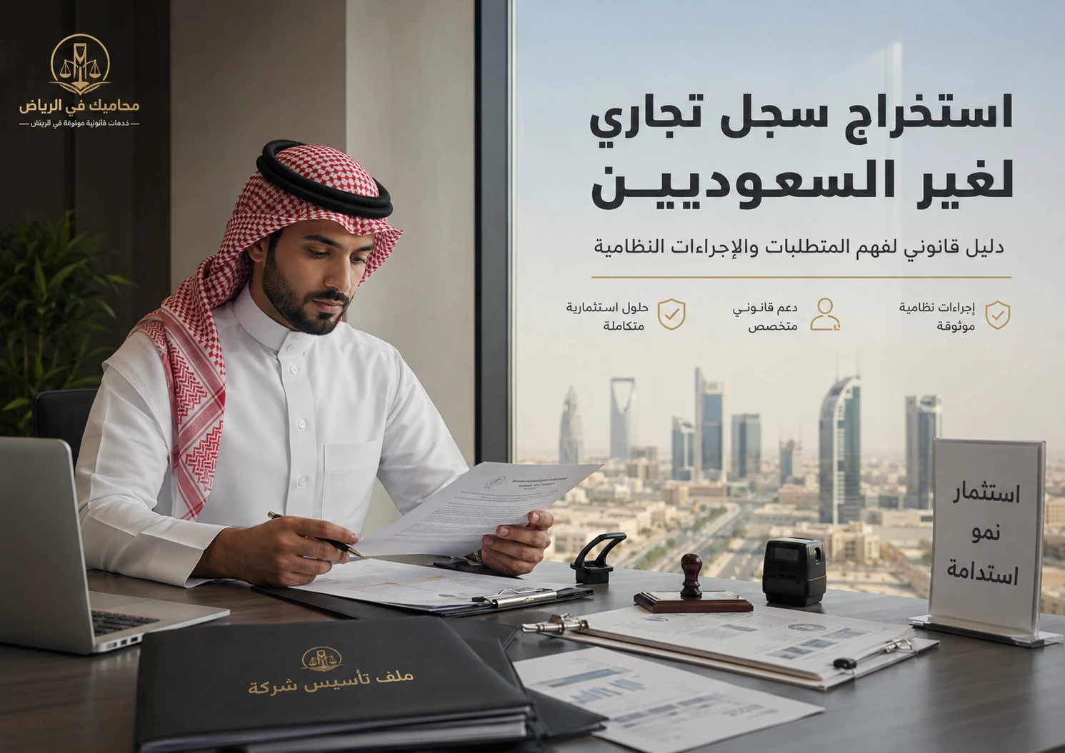 استخراج سجل تجاري لغير السعوديين