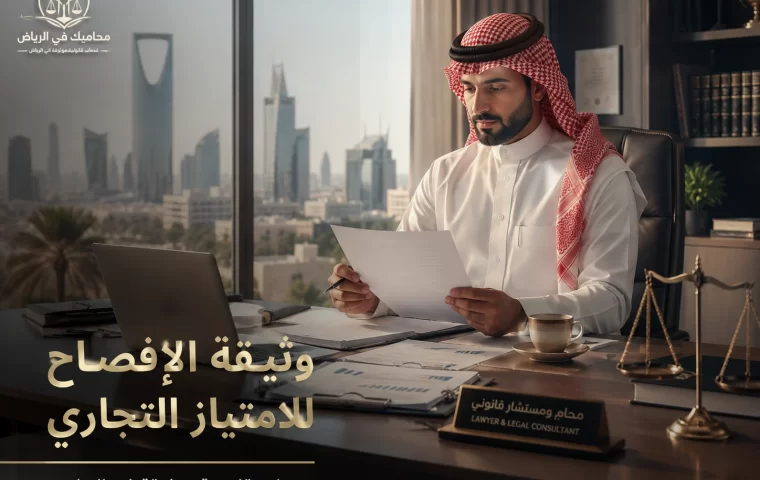 وثيقة الإفصاح للامتياز التجاري