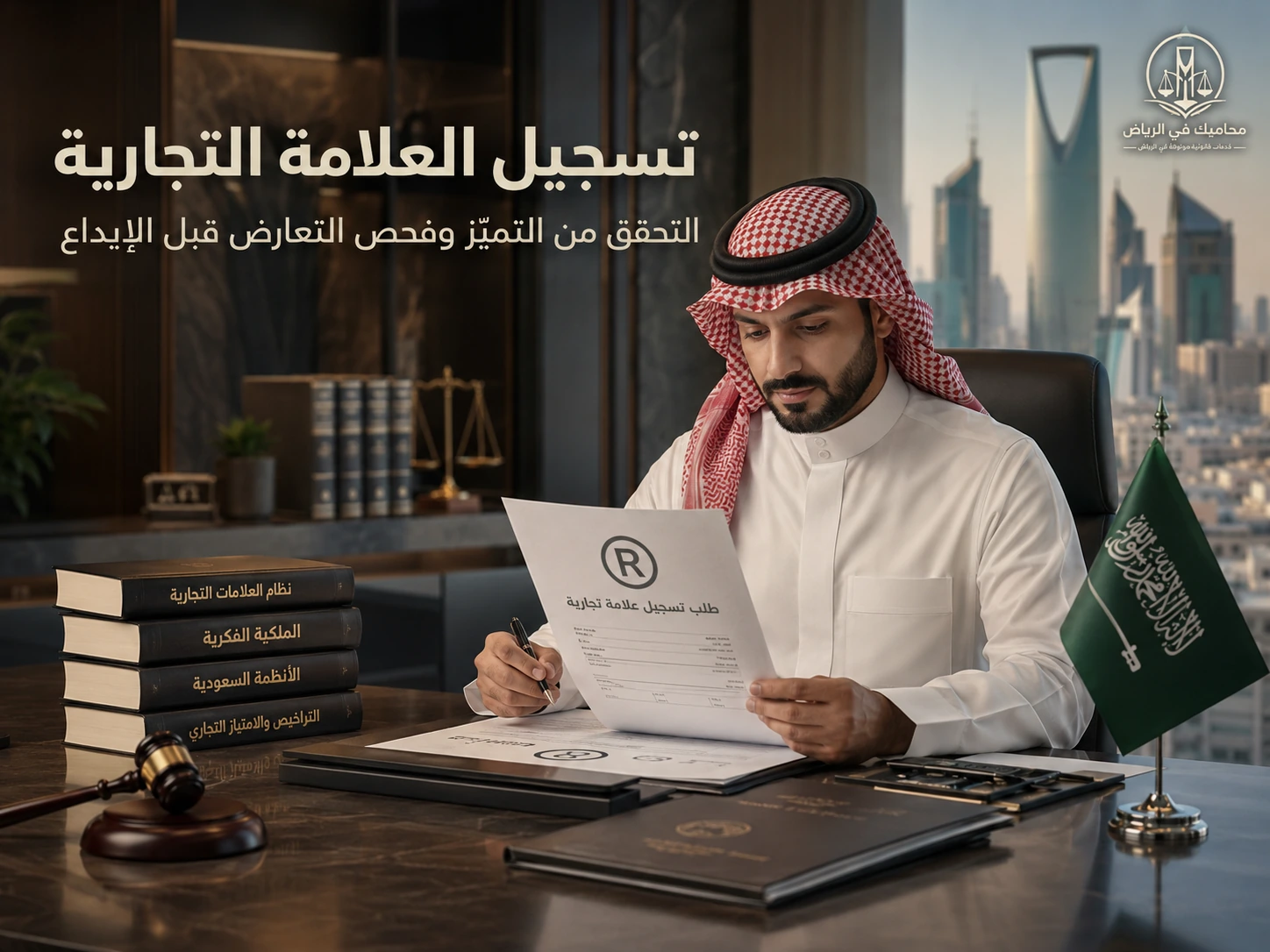 تسجيل العلامة التجارية والتحقق من التمييز قبل الإيداع