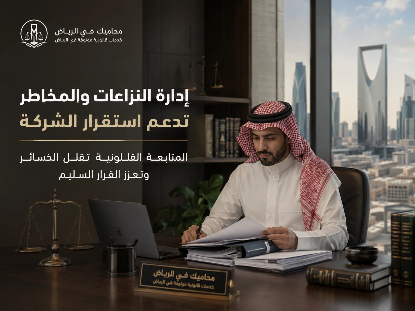إدارة النزاعات والمخاطر تدعم استقرار الشركة