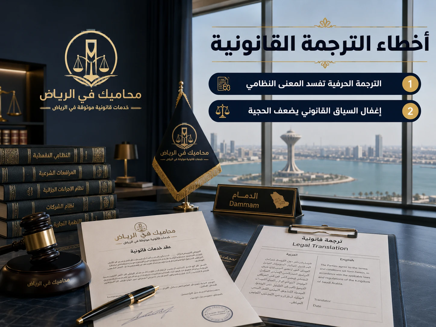 أخطاء الترجمة القانونية