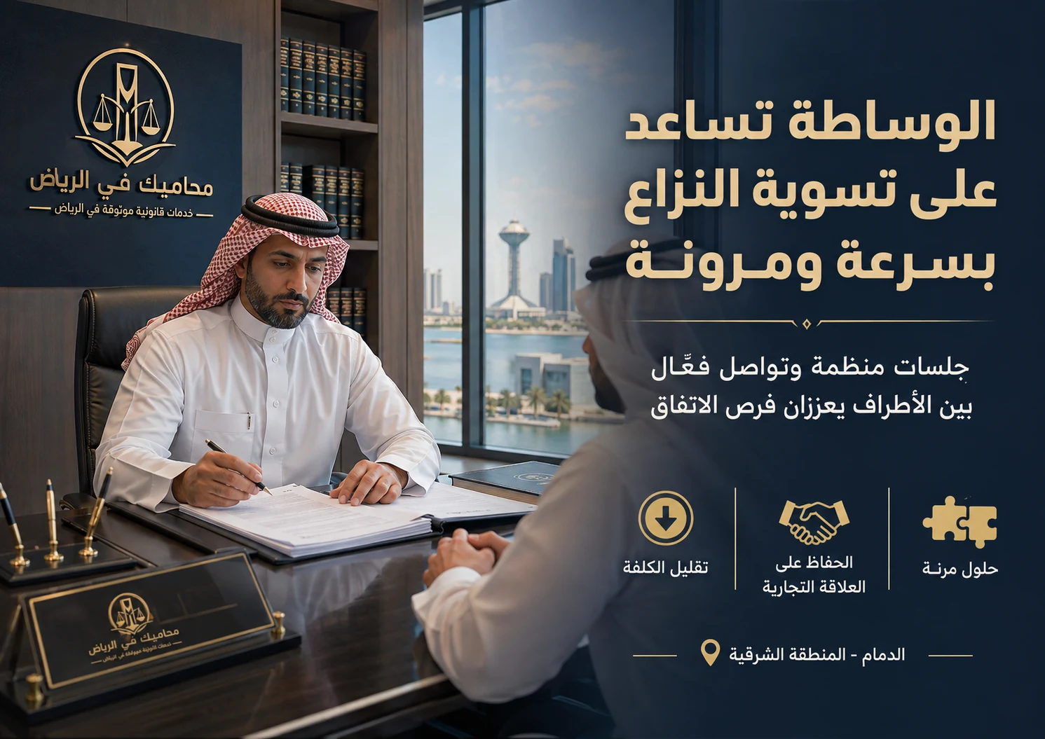 الوساطة التجارية وحلولها المرنة