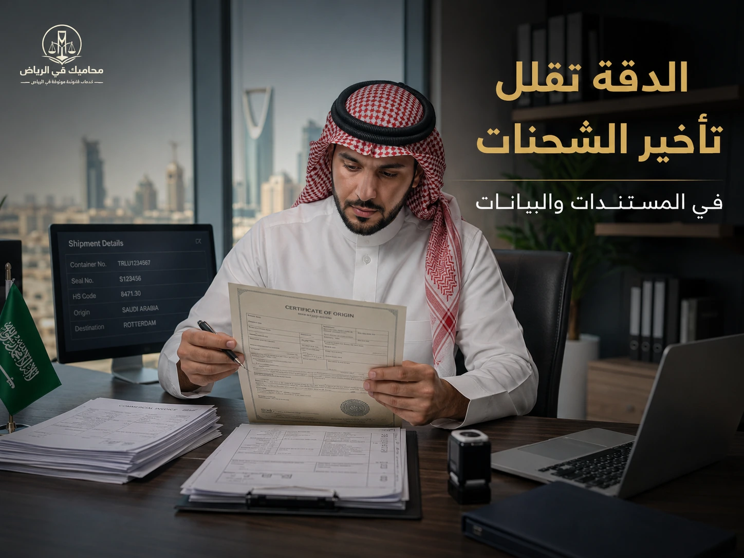 الدقة تقلل تأخير الشحنات