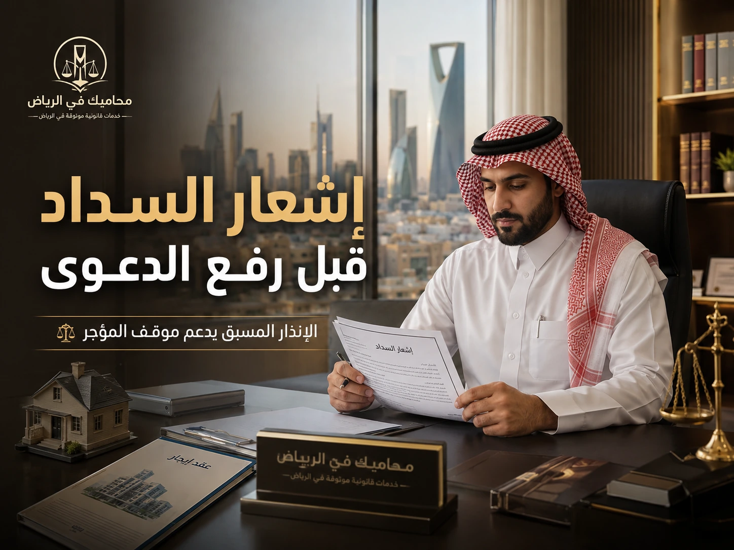 إشعار السداد قبل رفع الدعوى