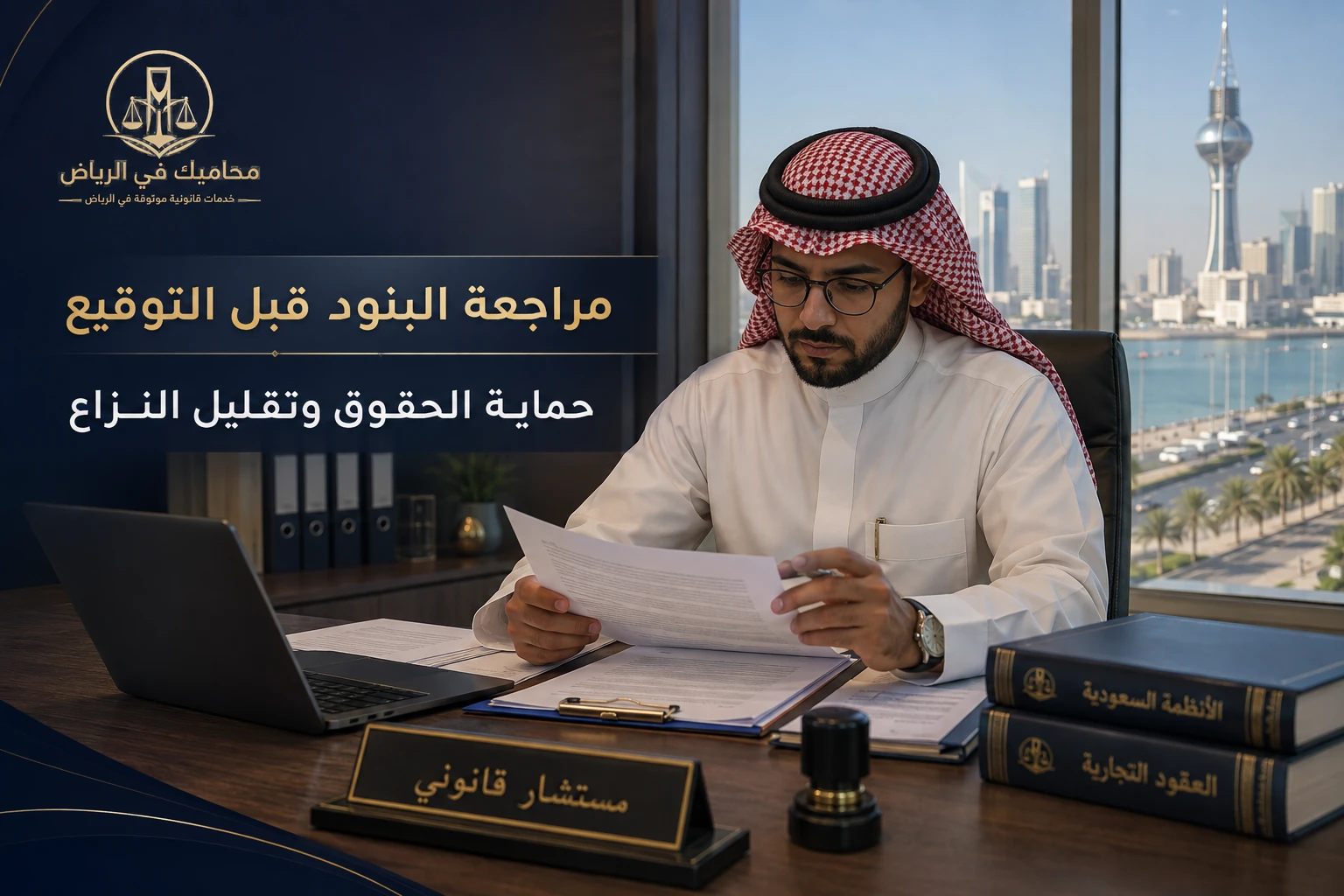 مراجعة البنود قبل التوقيع