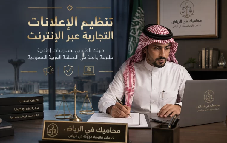 تنظيم الإعلانات التجارية عبر الإنترنت