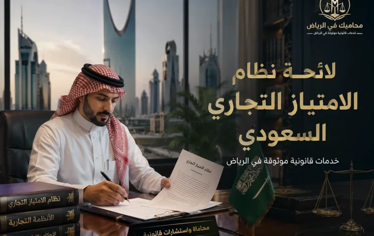 لائحة نظام الامتياز التجاري السعودي
