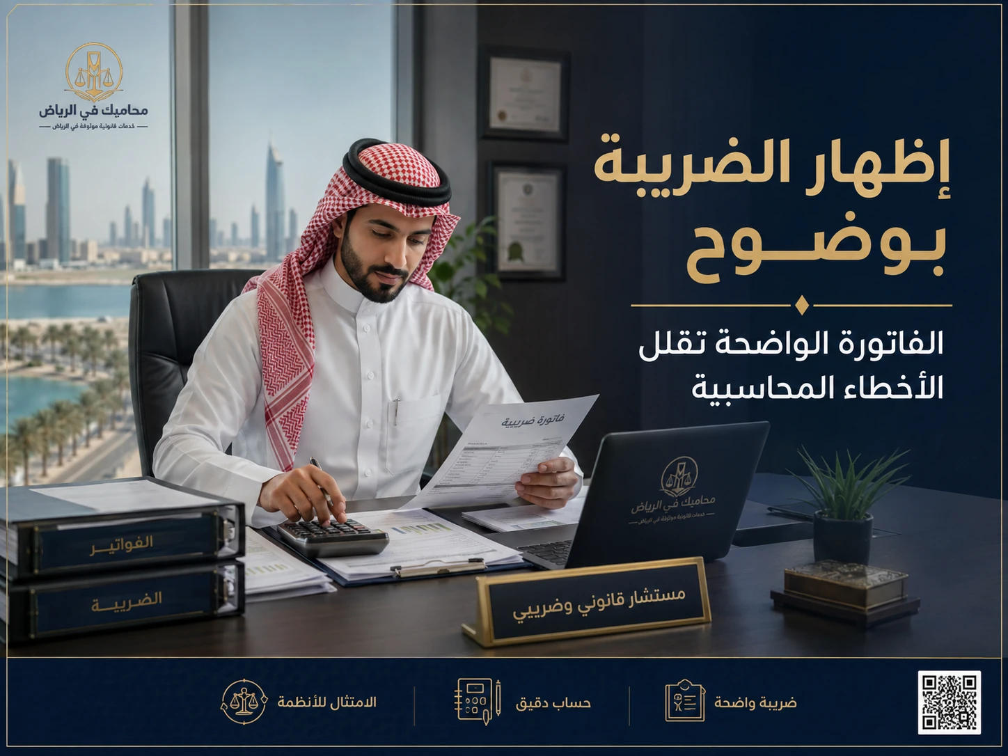 إظهار الضريبة بوضوح