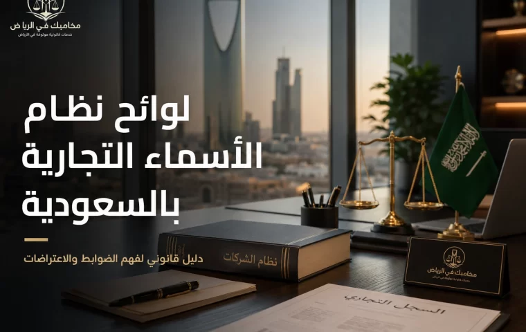لوائح نظام الأسماء التجارية بالسعودية