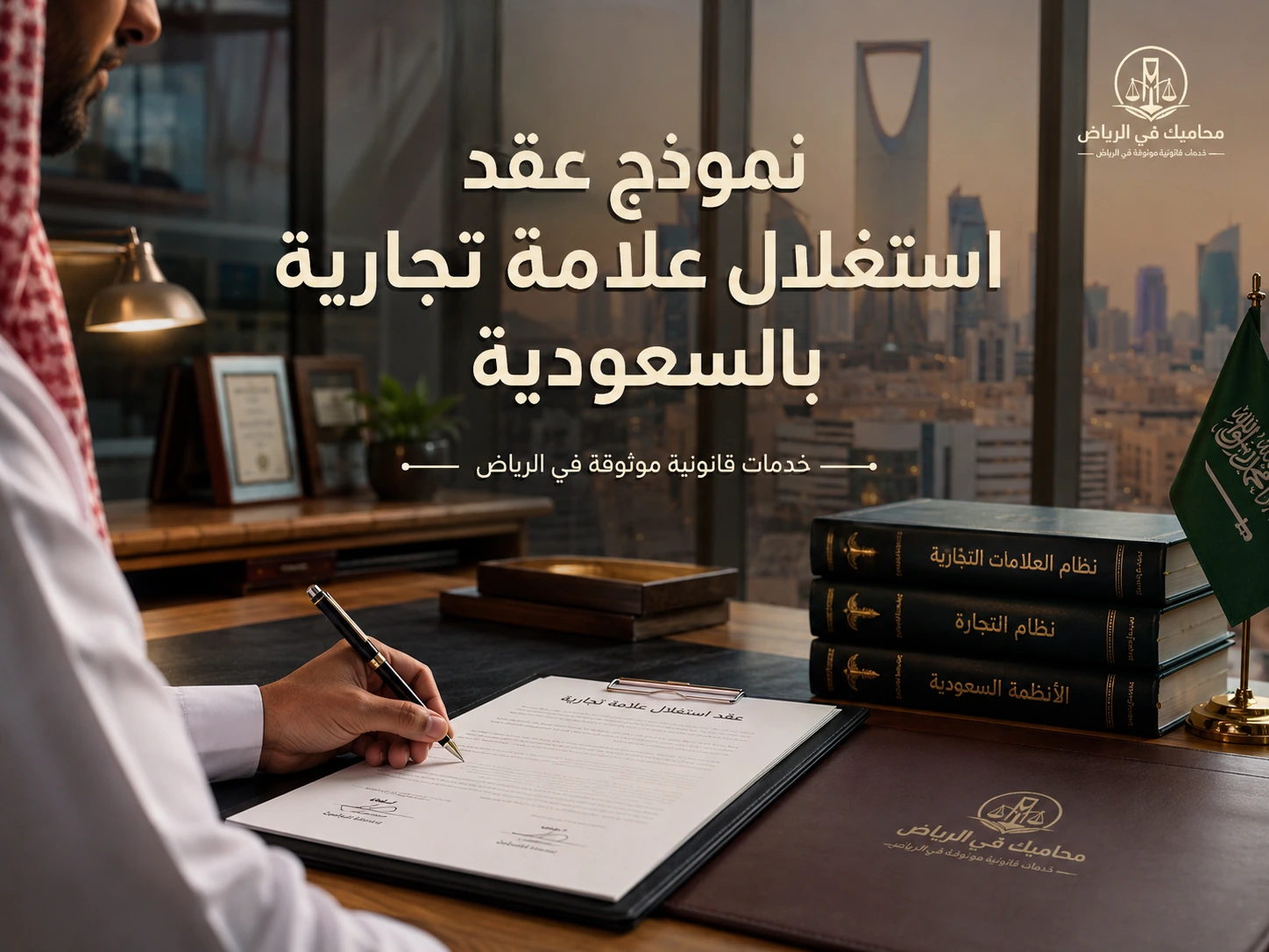 نموذج عقد استغلال علامة تجارية بالسعودية