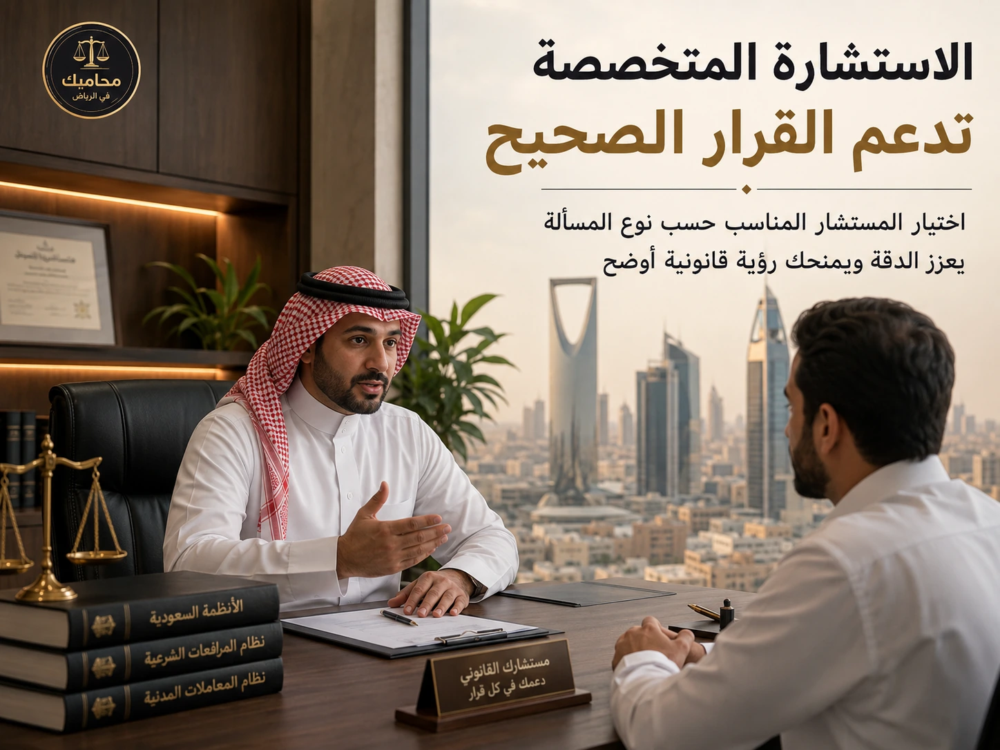 الاستشارة المتخصصة تدعم القرار الصحيح