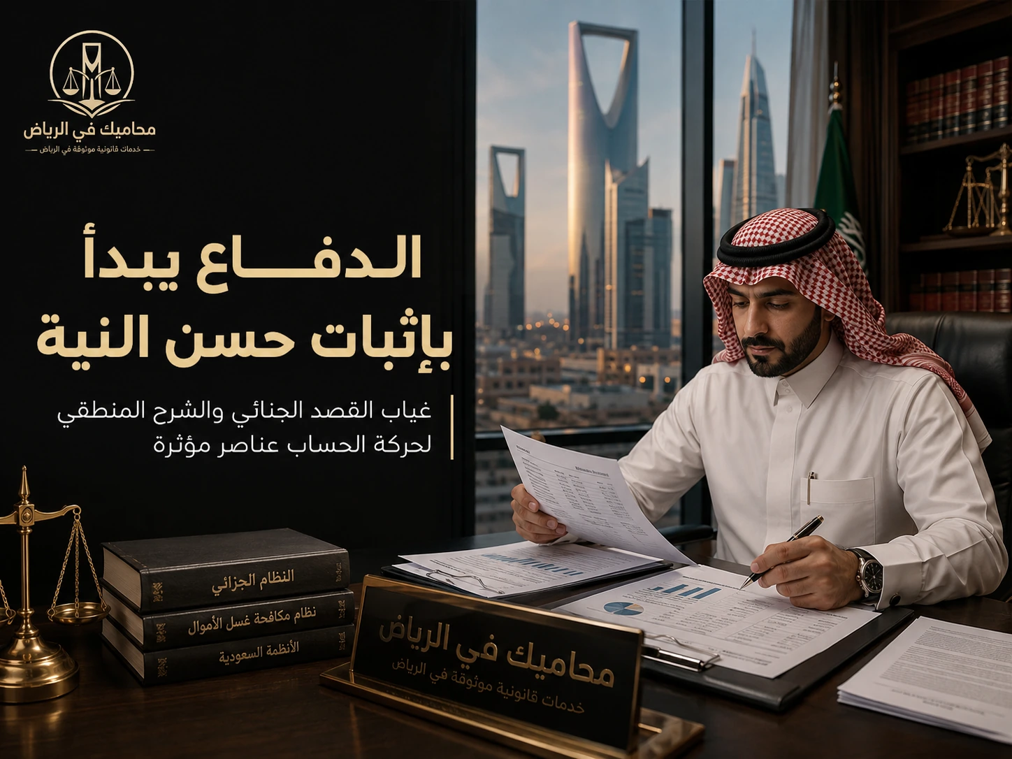 الدفاع يبدأ بإثبات حسن النية