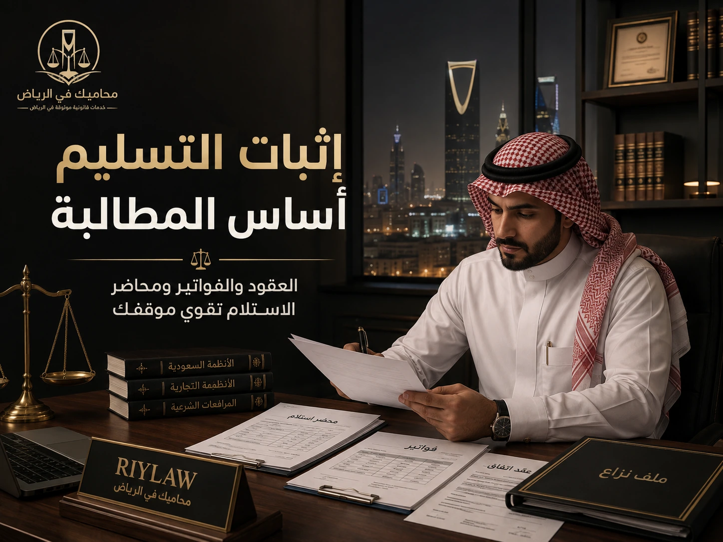 إثبات التسليم أساس المطالبة