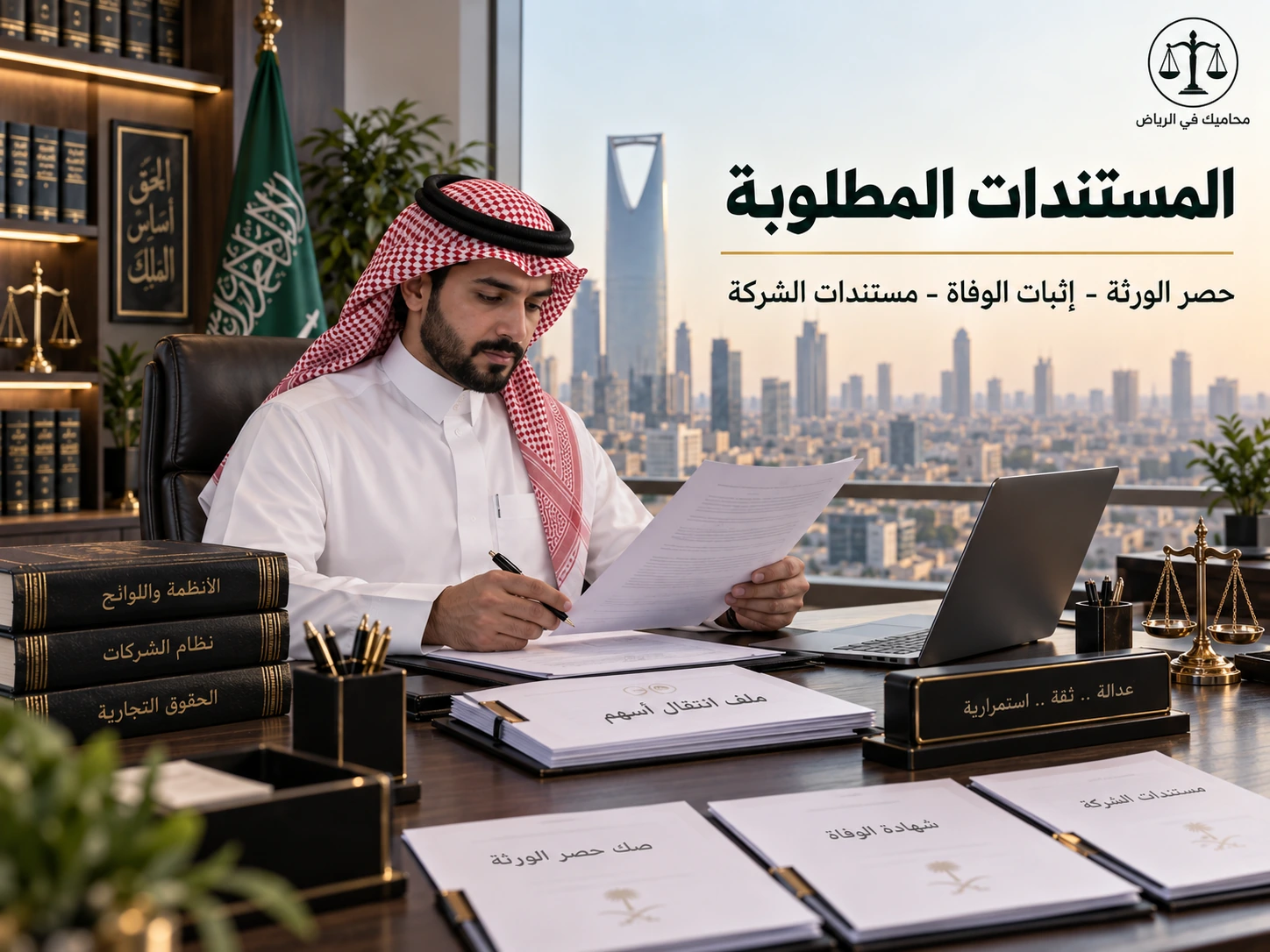 المستندات المطلوبة لنقل أسهم المتوفى