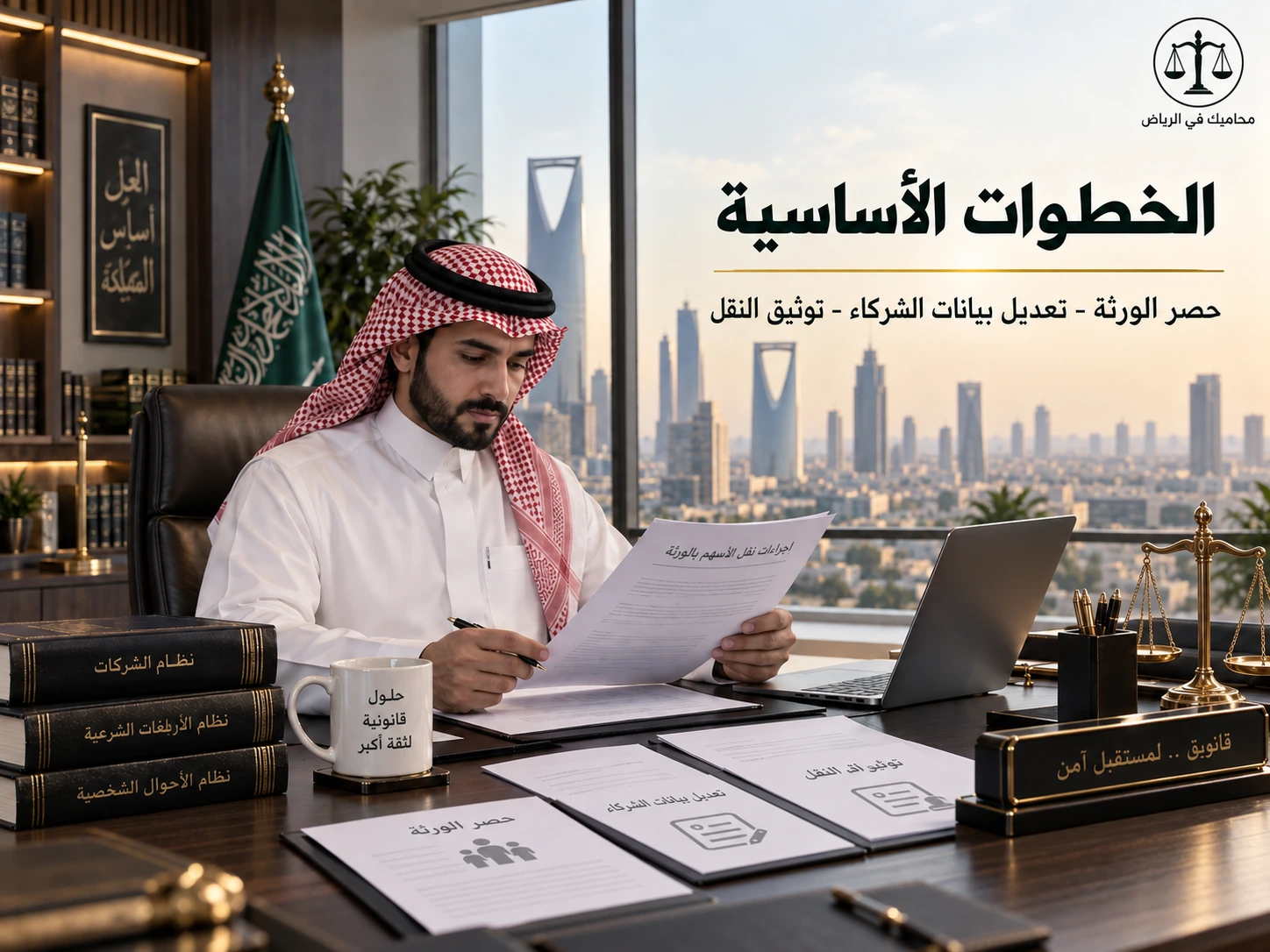الخطوات الأساسية لنقل الأسهم والحصص للورثة