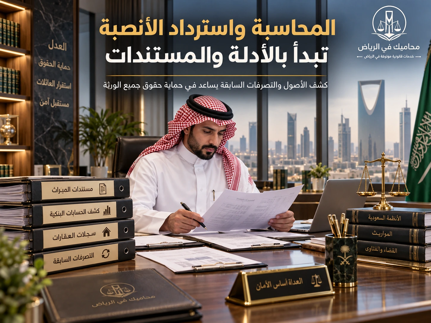 محاسبة الوريث واسترداد أنصبة التركة
