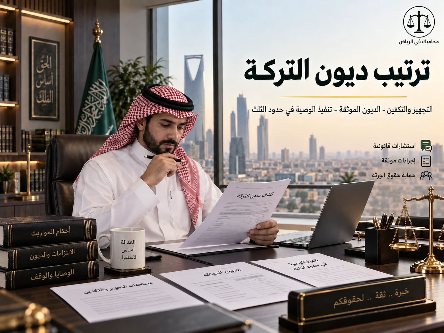 ترتيب ديون التركة