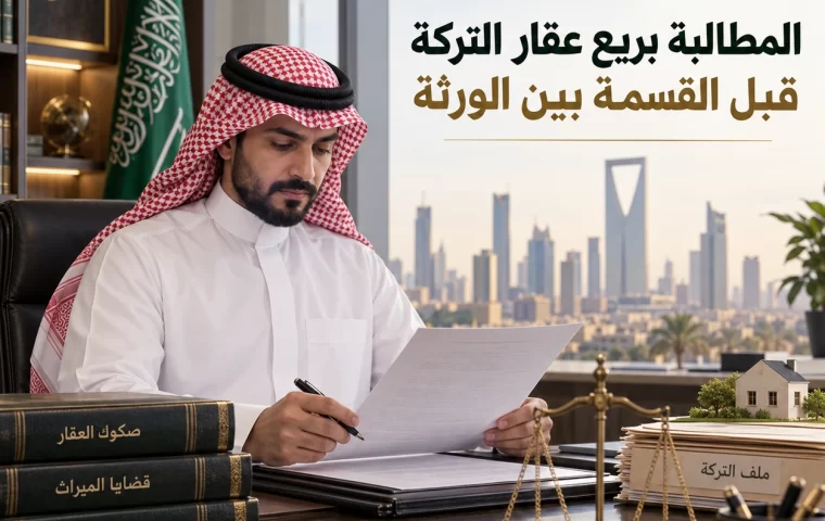 المطالبة بريع عقار التركة قبل القسمة بين الورثة