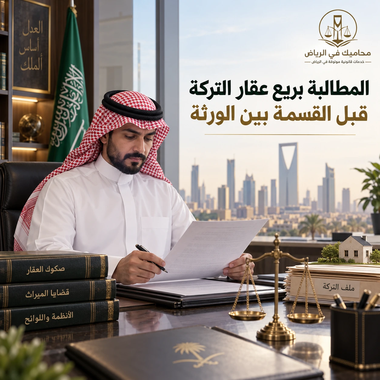المطالبة بريع عقار التركة قبل القسمة بين الورثة